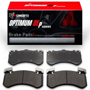 Audi A6 Quattro Brake Pads - Front - R1 Concepts - Optimum OE - `11-`19